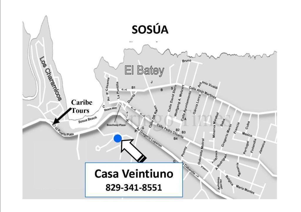 Casa Veintiuno Hotel โซซัว ภายนอก รูปภาพ